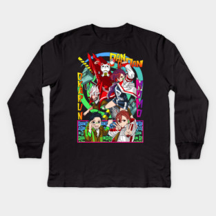 Dandadan – Ken and Momo’s Supernatural Chaos Kids Long Sleeve T-Shirt