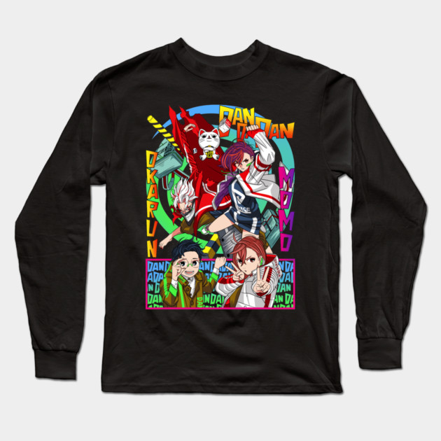 Dandadan – Ken and Momo’s Supernatural Chaos Long Sleeve T-Shirt by Otaku Vibes