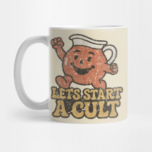 Vintage Let's start a cult Mug
