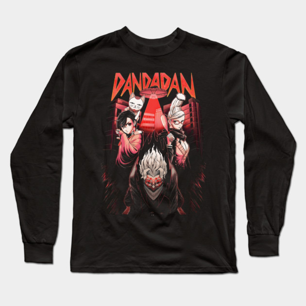Dandadan Anime Cool Design Long Sleeve T-Shirt by Otaku Vibes