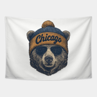 chicago-bears Tapestry