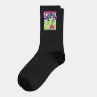 Dandadan: Momo Ayase, The Psychic Warrior Socks