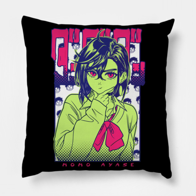 Dandadan: Momo Ayase, The Psychic Warrior Pillow by Otaku Vibes