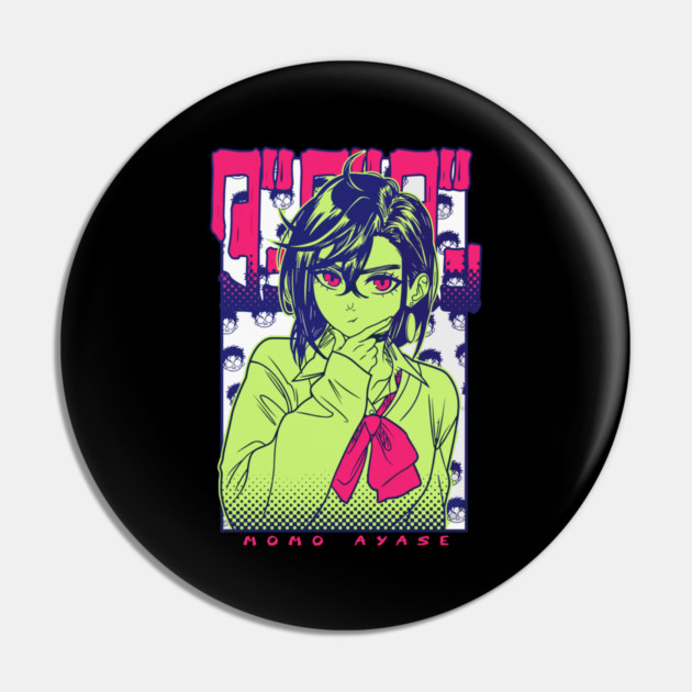 Dandadan: Momo Ayase, The Psychic Warrior Pin by Otaku Vibes