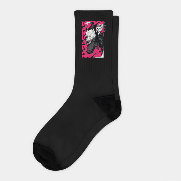 Ken Takakura – The Reluctant Supernatural Hero Socks by Otaku Vibes