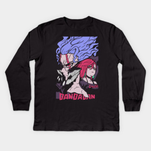 Dandadan – Ken & Momo vs. the Paranormal Kids Long Sleeve T-Shirt