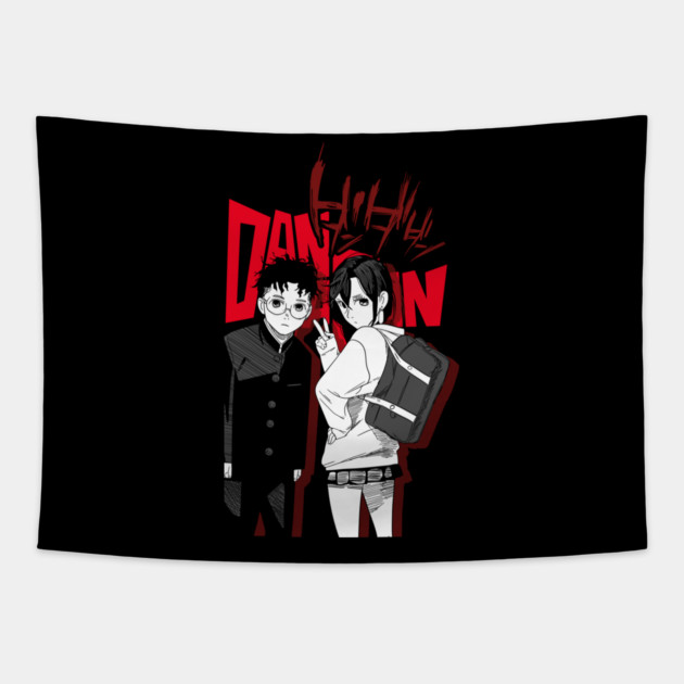 Dandadan – Ken & Momo Tapestry by Otaku Vibes