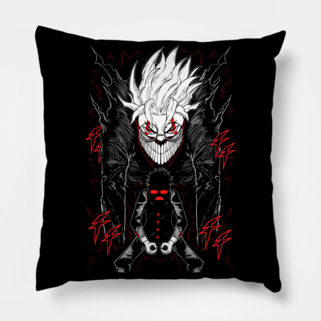 Takakura Ken – The Power of Belief in Dandadan Pillow by Otaku Vibes