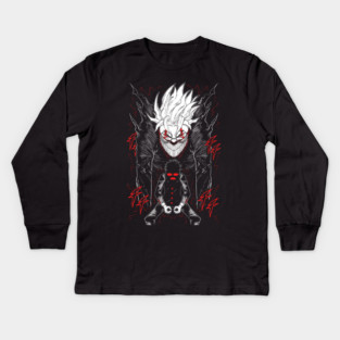Takakura Ken – The Power of Belief in Dandadan Kids Long Sleeve T-Shirt