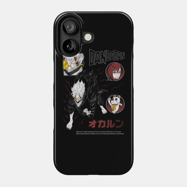 Takakura Ken – The Nerdy Fighter of Dandadan Phone Case by Otaku Vibes