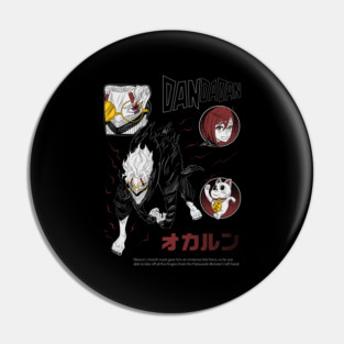 Takakura Ken – The Nerdy Fighter of Dandadan Pin