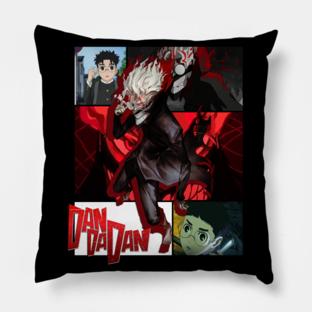 Dandadan: Ken Takakura’s Paranormal Adventures Pillow by Otaku Vibes