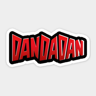 Dandadan Anime Logo Sticker
