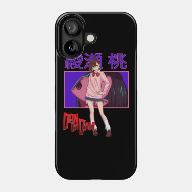 Momo Ayase I Dandadan Phone Case by Otaku Vibes