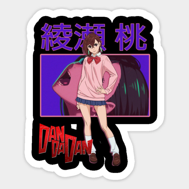 Momo Ayase I Dandadan Magnet by Otaku Vibes