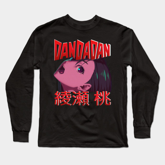 Dandadan I Momo Ayase Long Sleeve T-Shirt by Otaku Vibes