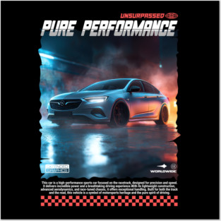 OPEL Insignia car Posters and Art