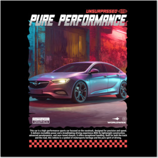 OPEL Insignia car2 Posters and Art