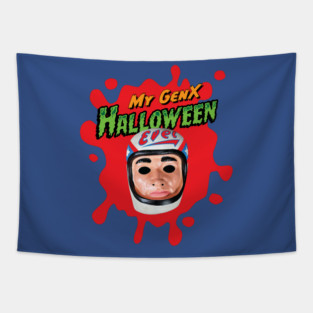 My Gen X Halloween: Evel Kenievel Tapestry