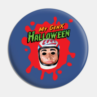 My Gen X Halloween: Evel Kenievel Pin