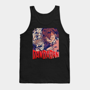 Takakura Ken, Momo Ayase Dandadan anime Retro Style Tank Top