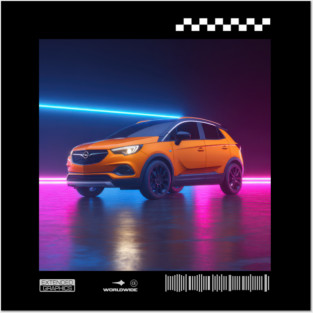 OPEL mokka car1 Posters and Art