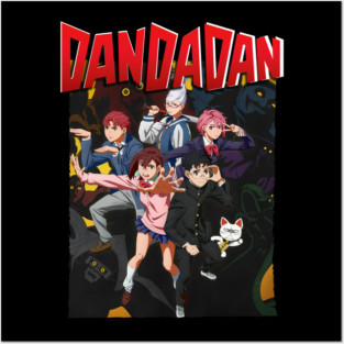Dandadan Main poster Posters and Art