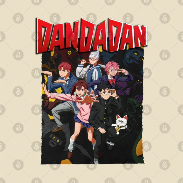 Dandadan Main poster by Otaku Vibes