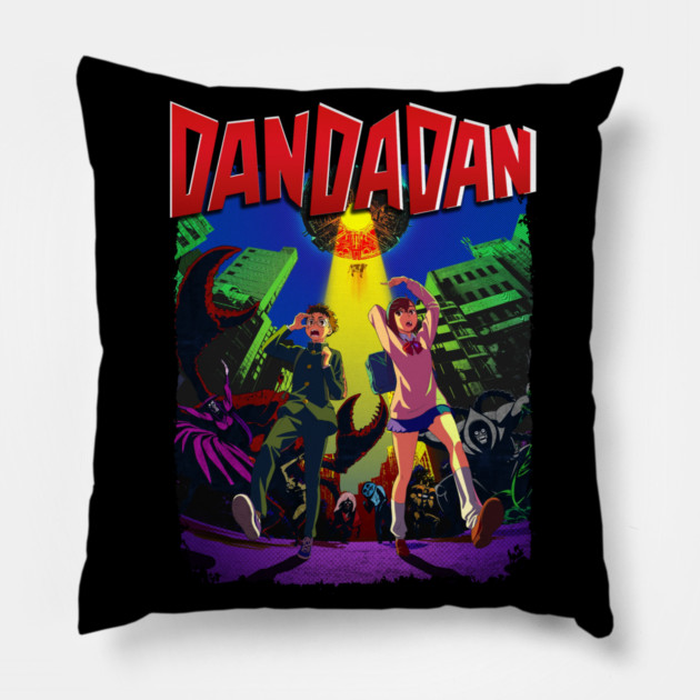 DANDADAN: LET IT BE ALIEN Pillow by Otaku Vibes