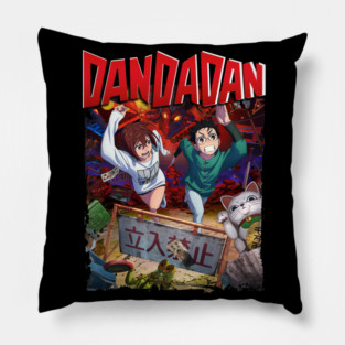 Dandadan Ken and Momo Pillow