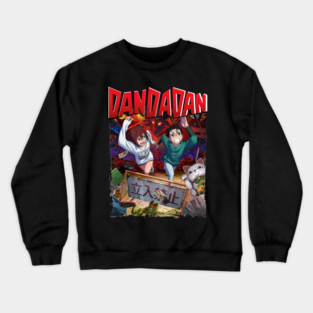 Dandadan Ken and Momo Crewneck Sweatshirt