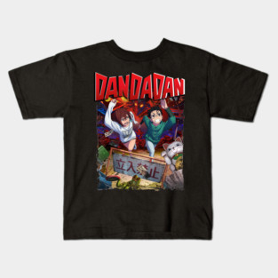Dandadan Ken and Momo Kids T-Shirt
