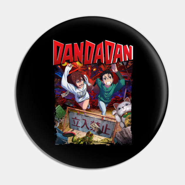 Dandadan Ken and Momo Pin by Otaku Vibes