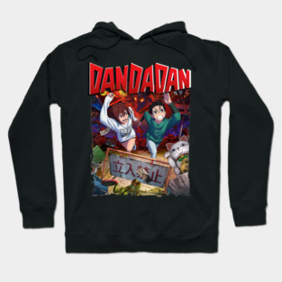 Dandadan Ken and Momo Hoodie