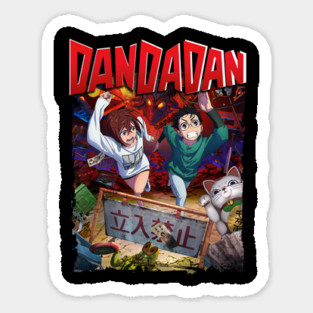 Dandadan Ken and Momo Magnet