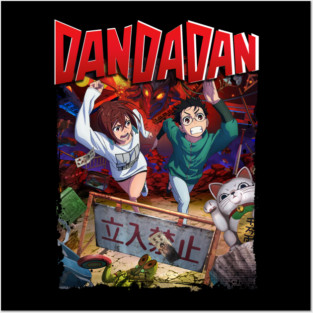 Dandadan Ken and Momo Posters and Art