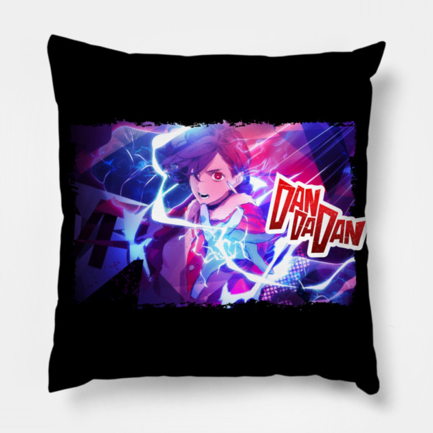 Dandadan Momo Cool Design Pillow by Otaku Vibes
