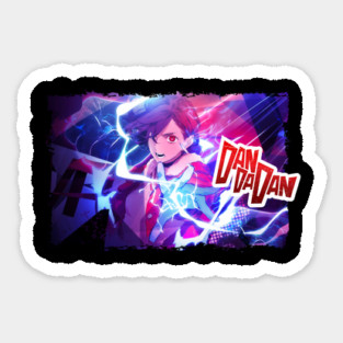 Dandadan Momo Cool Design Sticker