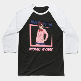 Momo Dandadan Anime Cool Design Baseball T-Shirt