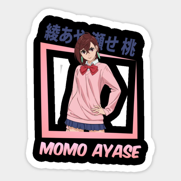 Momo Dandadan Anime Cool Design Magnet by Otaku Vibes