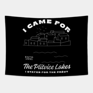 I came in Croatia Tapestry