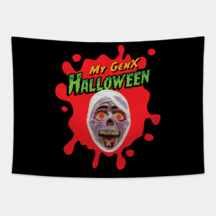 My Gen X Halloween: Mummy Tapestry