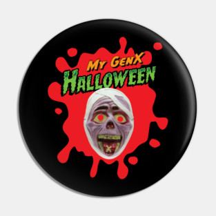 My Gen X Halloween: Mummy Pin