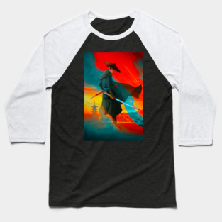 Blue Eye Samurai Cover Baseball T-Shirt