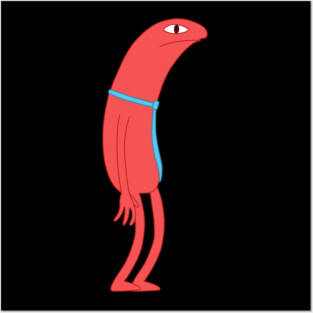 Alan from Smiling Friends Posters and Art