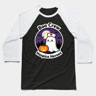Nurse Squad – Boo Crew — Hospice Heroes Badge | Birthday Gift | Anniversary Gift | Halloween gift | classic halloween | Wedding Gift | Gift Ideas. Baseball T-Shirt