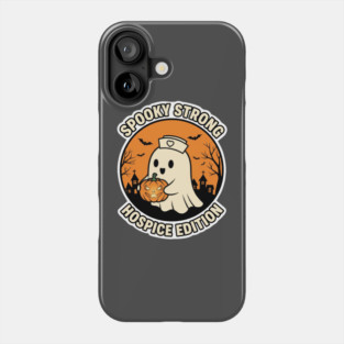 nurse squad – Spooky Strong — Hospice Edition Badge | Birthday Gift | Anniversary Gift | Halloween gift | classic halloween | Wedding Gift | Gift Ideas. Phone Case