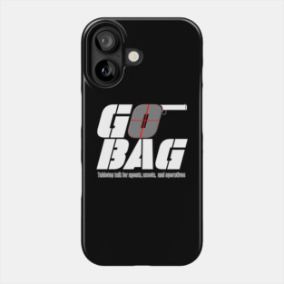 Go Bag White Album Art Phone Case