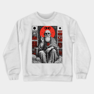 The Magician Manifestation Tarot Art Crewneck Sweatshirt