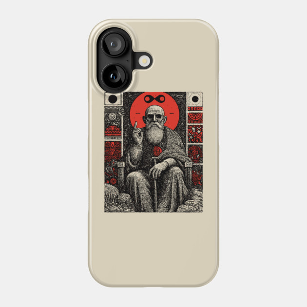 The Magician Manifestation Tarot Art Phone Case by TuncGK